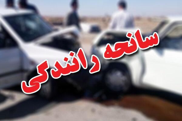 یک فوتی در بزرگراه یاسینی بر اثر تصادف