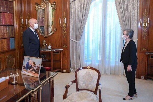 دولت جدید تونس در برابر قیس سعید سوگند قانون اساسی یاد کرد دولت نو تونس در برابر قیس سعید سوگند قانون اساسی یاد کرد