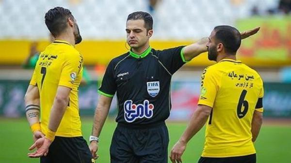 قضاوت داور همدانی در هفته چهارم رقابت های فوتبال دسته برتر کشور