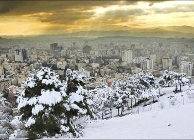 برف چند سانتی متر در تهران بارید؟ ، هشدارهای لازم را داده بودیم